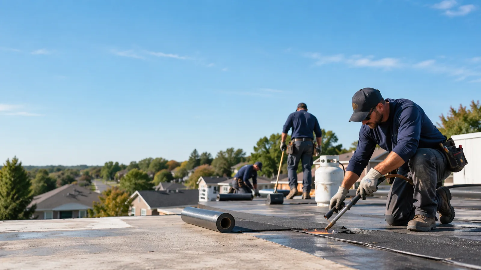 Flat Roof Leak Repair providers in Bucklin, KS